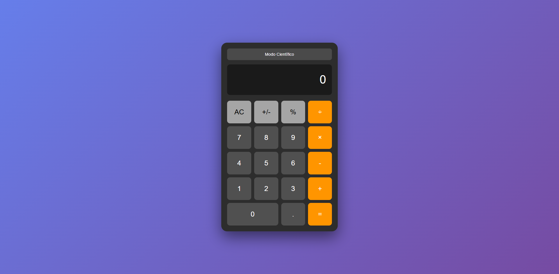 Calculadora Científica